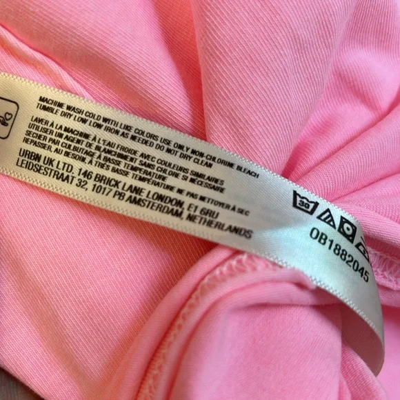 ❌SOLD!❌ NEW! FREE PEOPLE MOVEMENT MEDIUM Hot Shot Tee Romper PINK LEMONADE Short - Picture 15 of 17